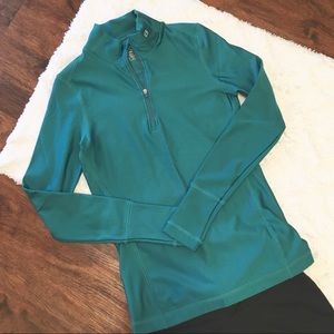 Teal Athletic Pullover